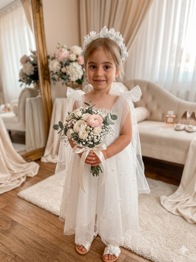 Sukienka tiulowa Pearly Angel