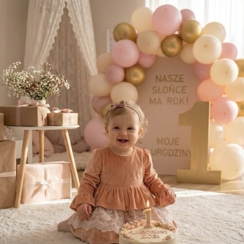 Sukienka na roczek wiosną. Wyjątkowe stylizacje na pierwsze urodziny